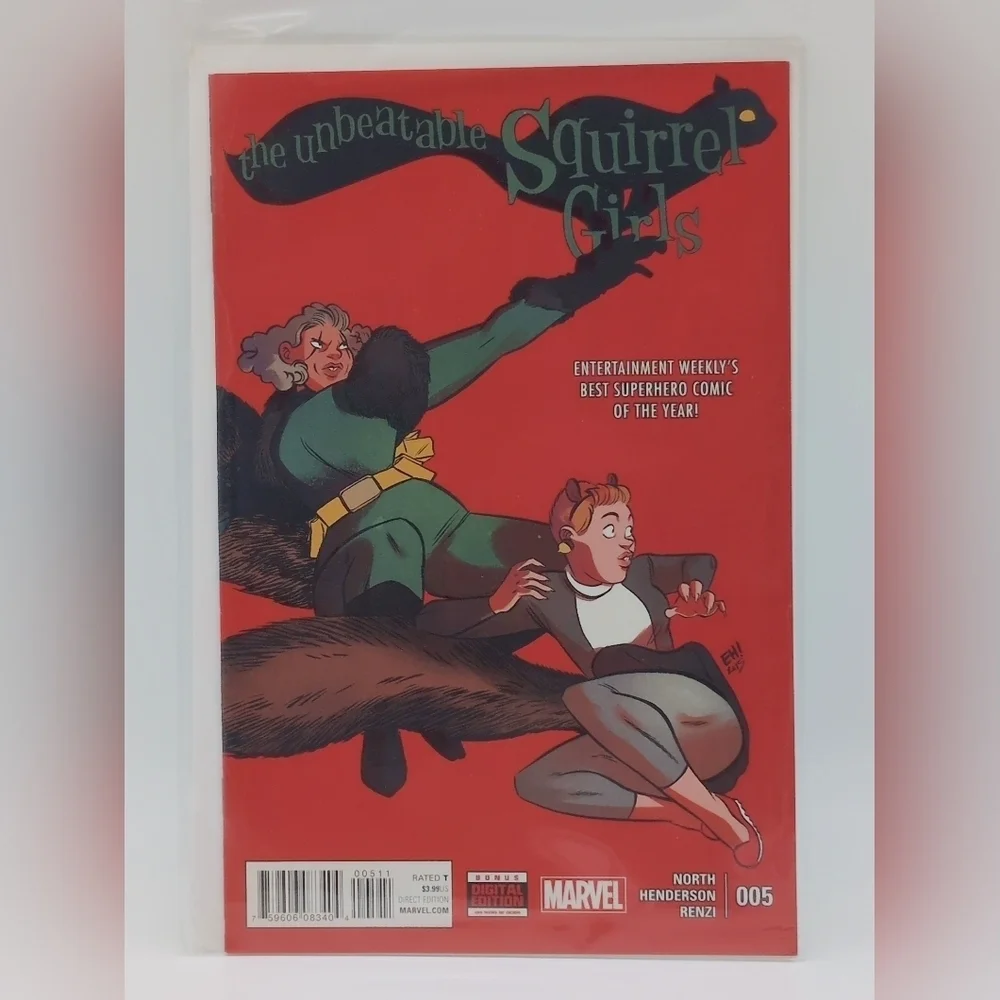 Marvel The Unbeatable Squirrel Girl Comic Set Of 6 #1,2,3,4,5 & Halloween #1